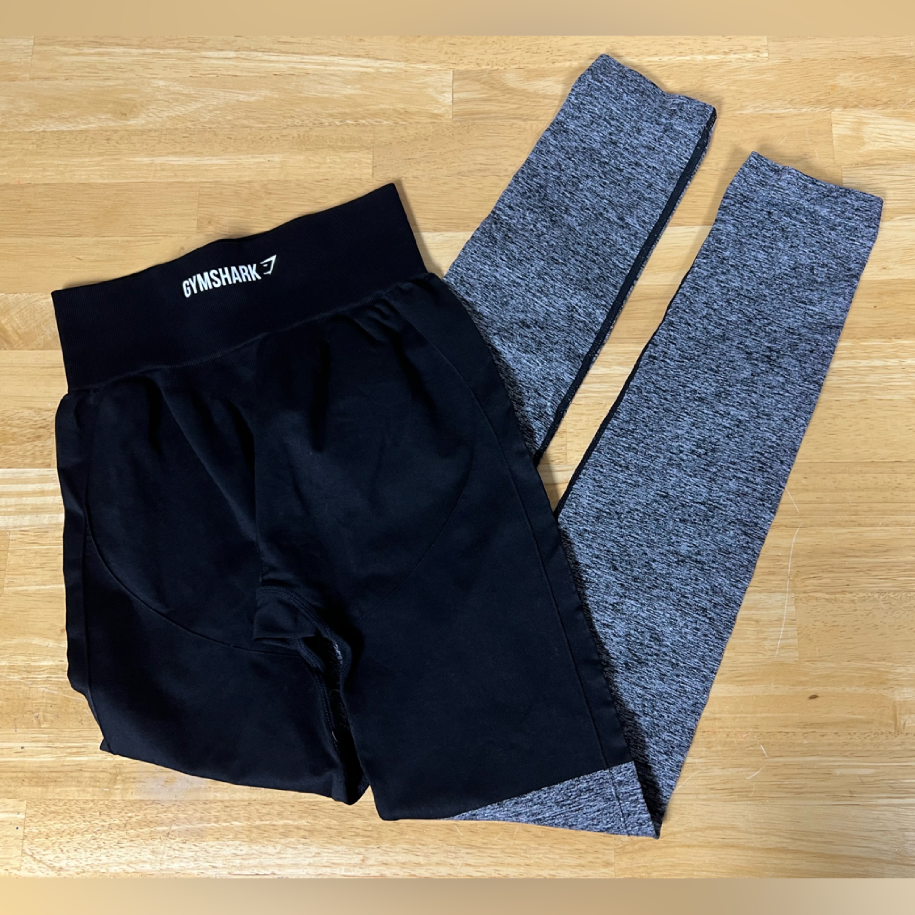 Gymshark Twotone Seamless Legging Black